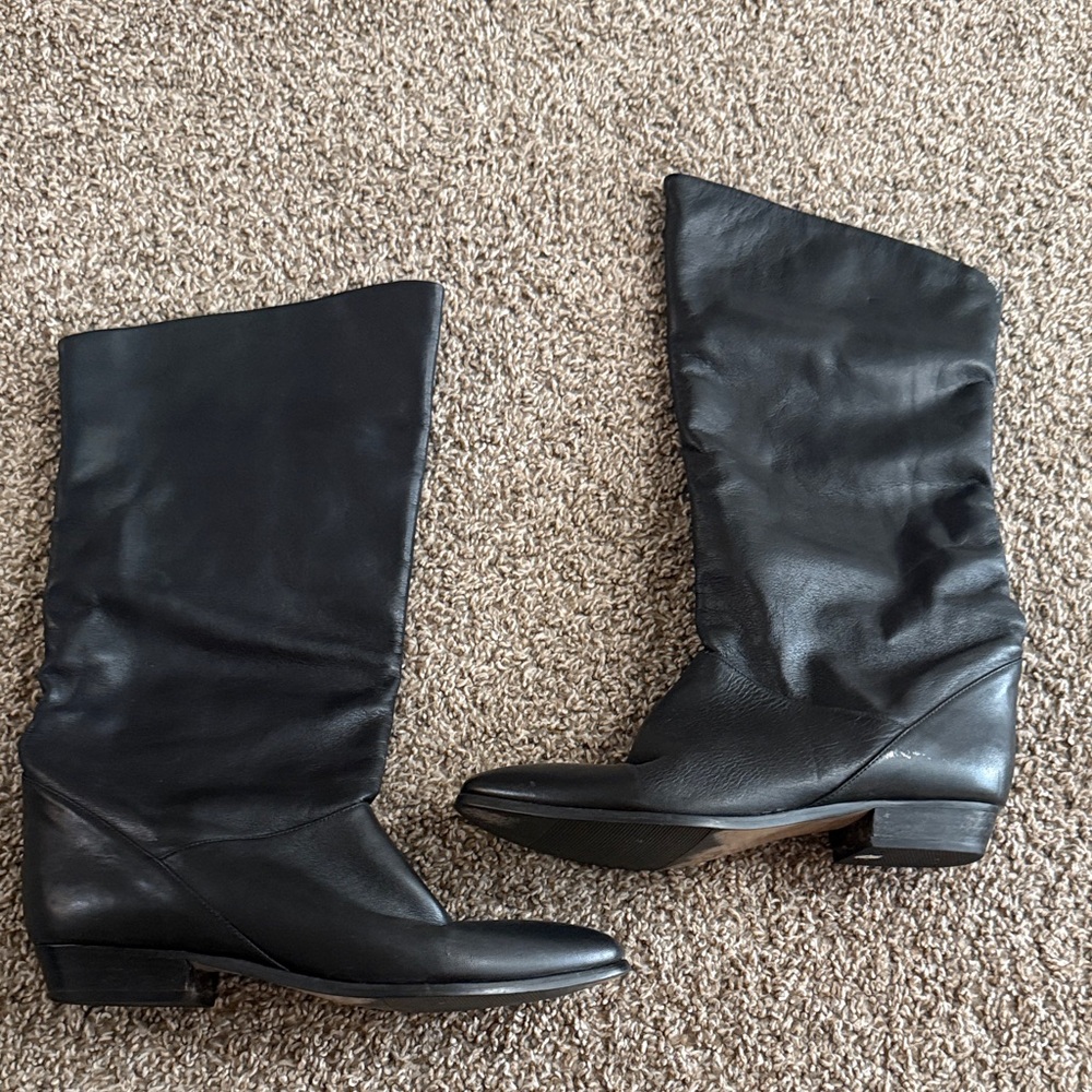 Black boots